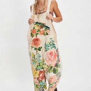 Magnolia Pearl Birdie Bouquet Benjamin Overalls